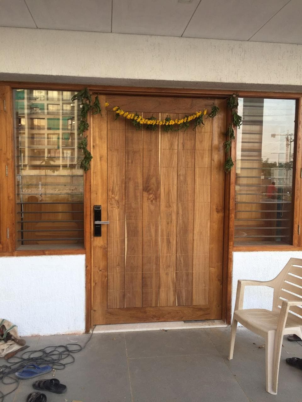 Custom flush door project 6