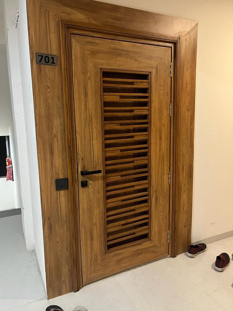 Custom flush door project 7